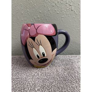 Disney Minnie Mouse Authentic Original Mug Cup Coffee Tea Purple Sweet